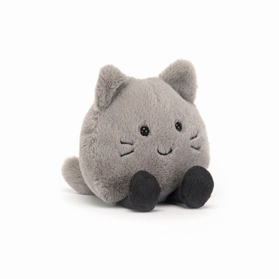 Jellycat Amuseabean Cat New Zealand | HWUOB2503